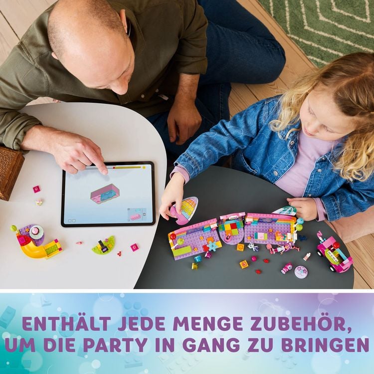 Produktbild: LEGO 4+ Gabbys Puppenhaus Gabbys Partyraum, Disco-Spielset 10797