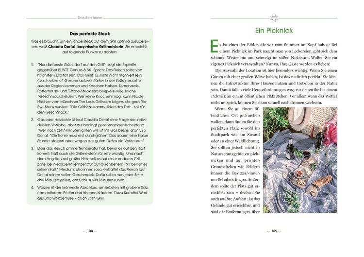 Produktbild: Das gro&szlig;e BUNTE-Buch &ndash; Stilvoll feiern