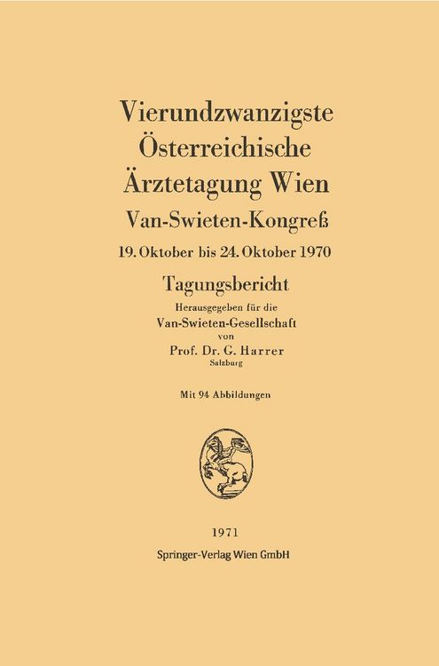 Produktbild: Vierundzwanzigste &Ouml;sterreichische &Auml;rztetagung Wien