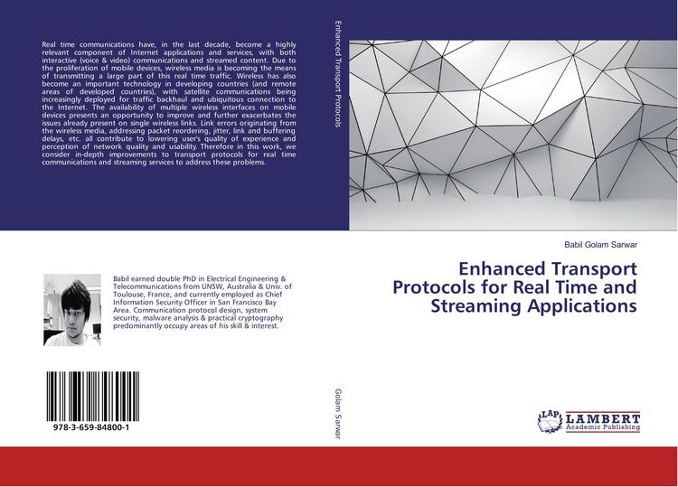 Produktbild: Enhanced Transport Protocols for Real Time and Streaming Applications