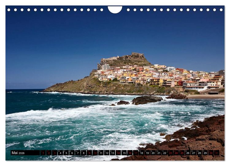 Produktbild: Sardinien - Der Norden (Wandkalender 2026 DIN A4 quer), CALVENDO Monatskalender