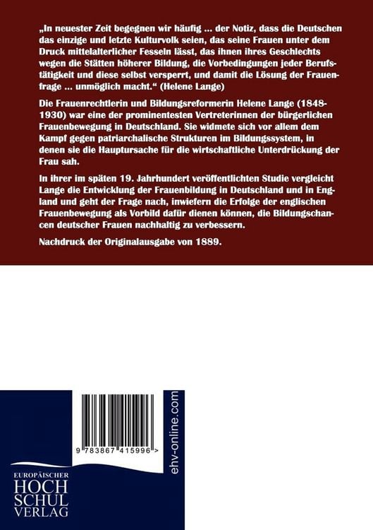 Produktbild: Frauenbildung