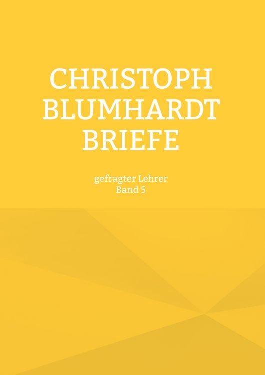Produktbild: Christoph Blumhardt Briefe
