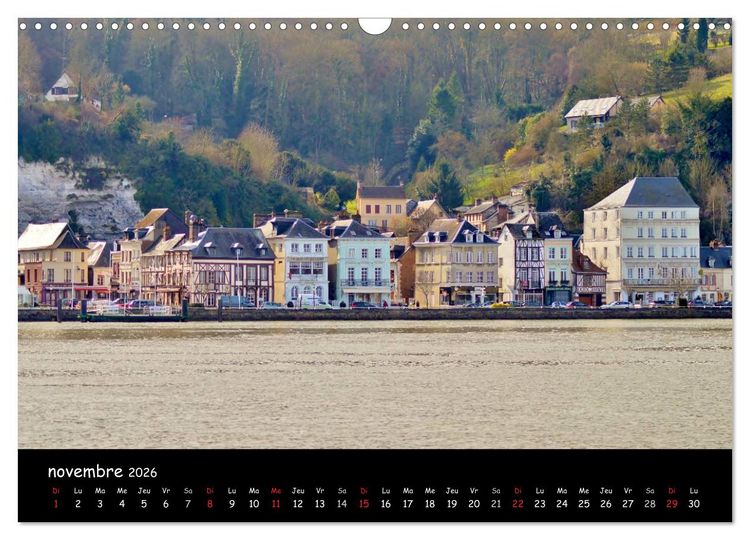 Produktbild: MA NORMANDIE (Calendrier mural 2026 DIN A3 vertical), CALVENDO calendrier mensuel