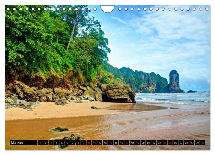 Produktbild: Thailand Sonne und Strand (Wandkalender 2026 DIN A4 quer), CALVENDO Monatskalender
