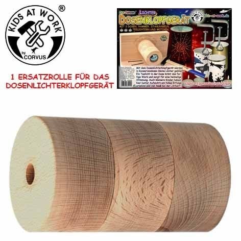 Produktbild: Corvus A750442 - Kids-at-Work, Ersatzrolle f&uuml;r Dosenlichterklopfger&auml;t, 1 St&uuml;ck, Holz, f&uuml;r Dosen-Laterne