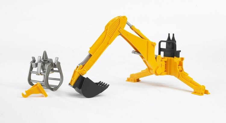 Produktbild: Bruder Profi-Serie Heckbagger mit Greifer