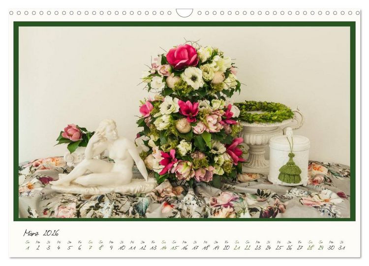 Produktbild: Raum f&uuml;r Blumen (Wandkalender 2026 DIN A3 quer), CALVENDO Monatskalender