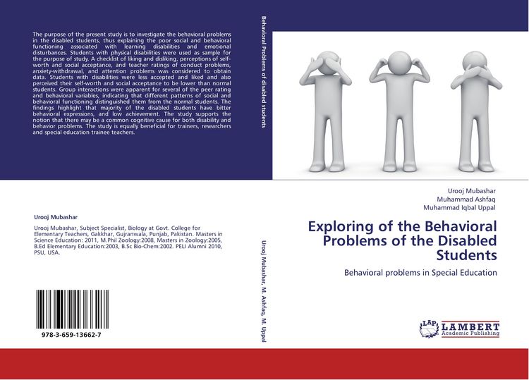 Produktbild: Exploring of the Behavioral Problems of the Disabled Students