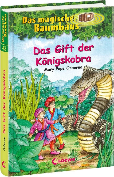 Produktbild: Das Gift der K&ouml;nigskobra / Das magische Baumhaus Band 43