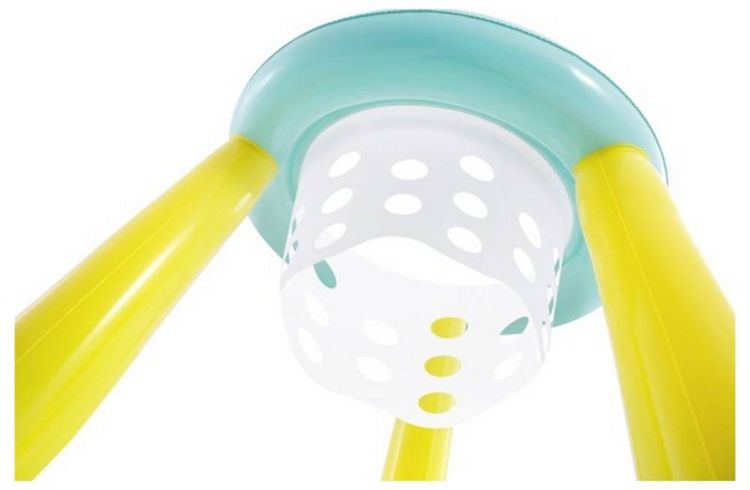 Produktbild: Intex Der &bdquo;Mega Floating Hoops&ldquo; Basketballkorb mit aufblasbarem Ball sorgt f&uuml;r actionreichen Spielspa&szlig; im und au&szlig;erhalb des Pools
