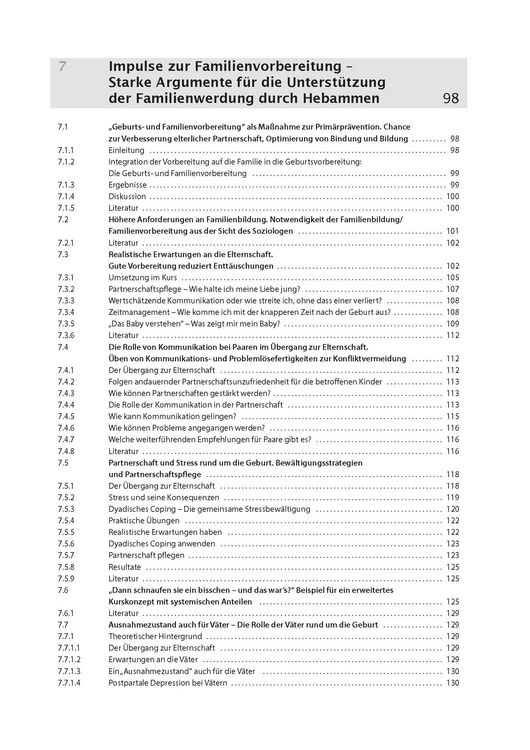 Produktbild: Handbuch Geburts- und Familienvorbereitung