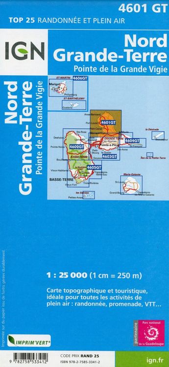 Produktbild: Nord Grande-Terre - Pointe de la Grande Vigie