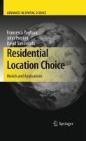 Produktbild: Residential Location Choice