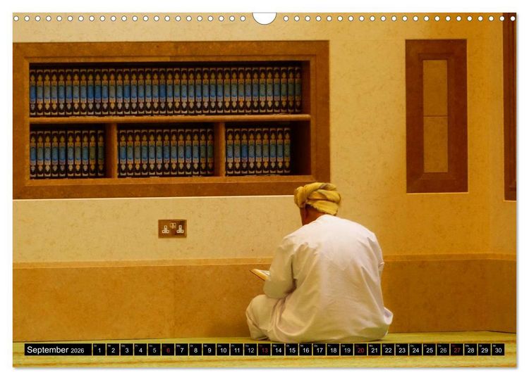 Produktbild: Faszinierendes Reiseland Oman (Wandkalender 2026 DIN A3 quer), CALVENDO Monatskalender