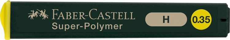 Produktbild: Faber-Castell Feinmine Super-Polymer 0,35mm H