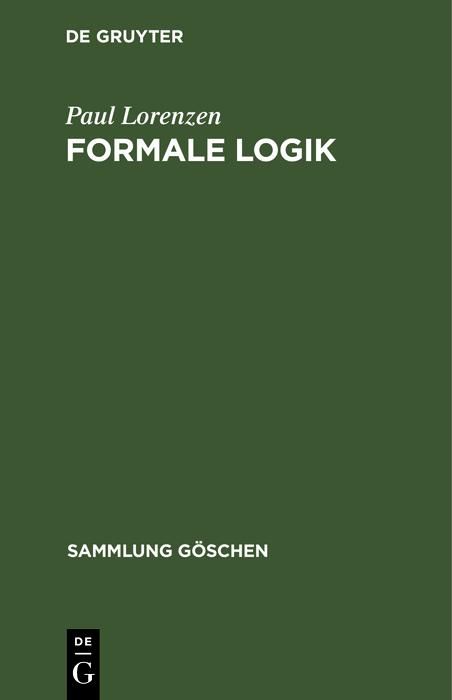 Produktbild: Formale Logik