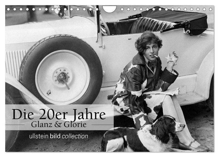 Produktbild: Die 20er Jahre - Glanz und Glorie (Wandkalender 2026 DIN A4 quer), CALVENDO Monatskalender