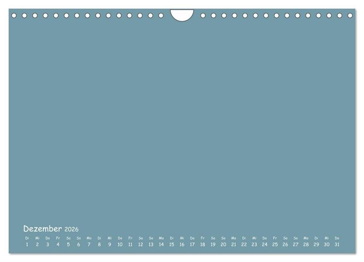 Produktbild: Regenbogen Kinder Bastelkalender - Zum Selbstgestalten - DIY Kreativ-Kalender (Wandkalender 2026 DIN A4 quer), CALVENDO Monatskalender