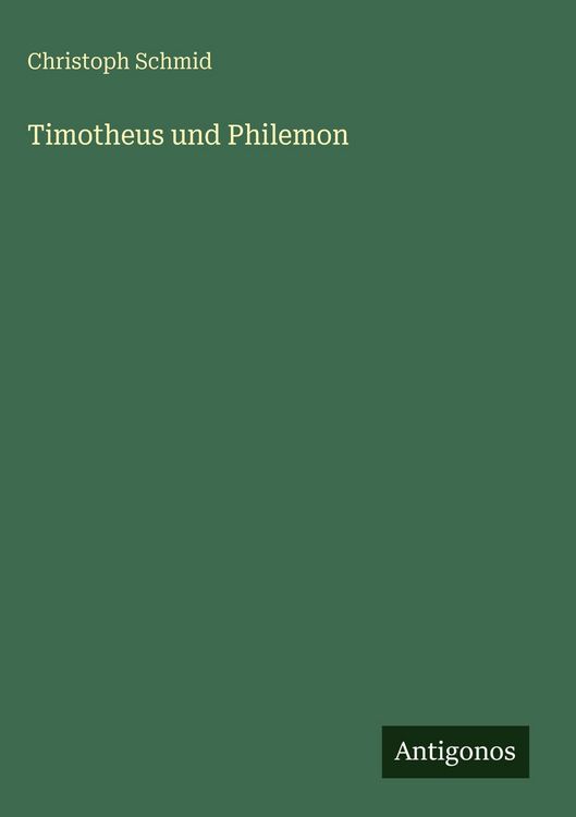 Produktbild: Timotheus und Philemon
