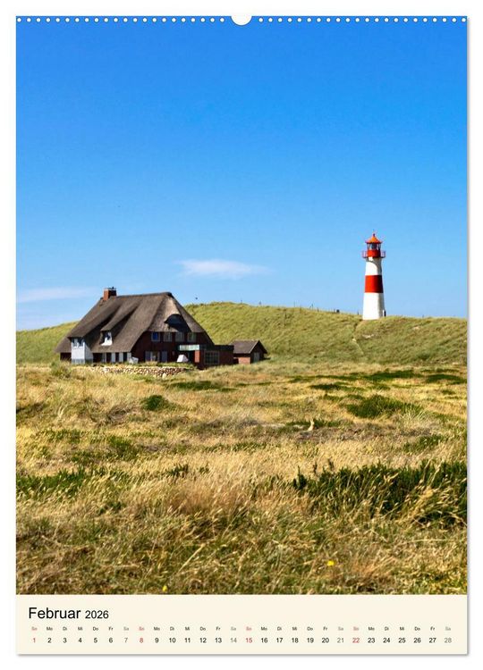 Produktbild: INSEL SYLT, Berauschende Nat&uuml;rlichkeit (Wandkalender 2026 DIN A2 hoch), CALVENDO Monatskalender