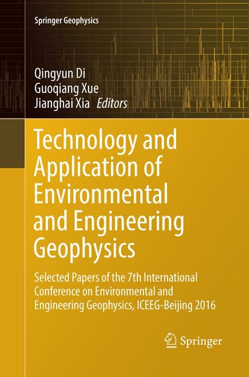 Produktbild: Technology and Application of Environmental and Engineering Geophysics