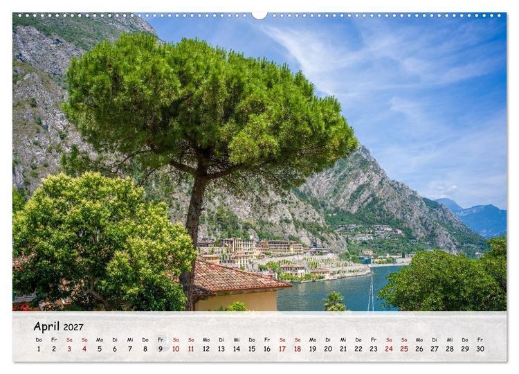 Produktbild: Limone sul Garda - Traumhaftes St&auml;dtchen am Gardasee (Wandkalender 2027 DIN A2 quer), CALVENDO Monatskalender