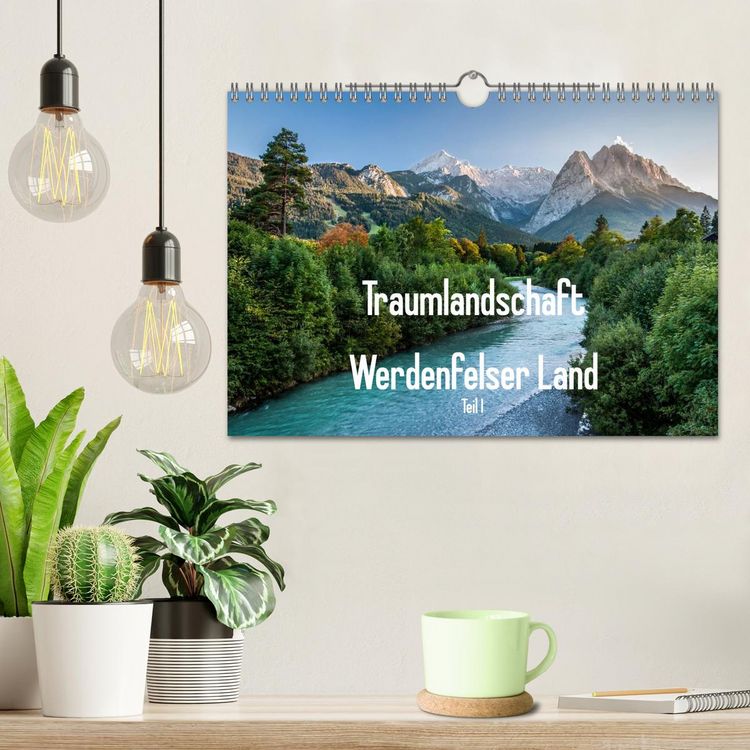 Produktbild: Traumlandschaft Werdenfelser Land - Teil I (Wandkalender 2026 DIN A4 quer), CALVENDO Monatskalender