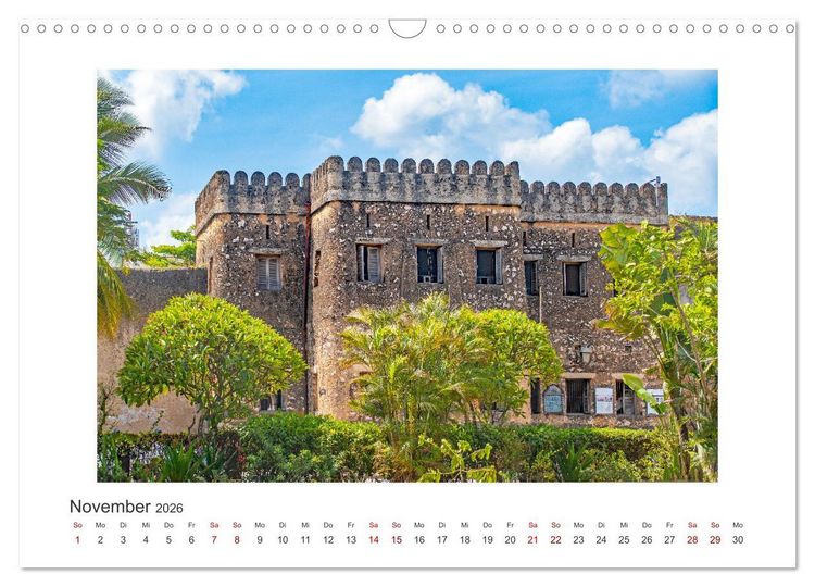 Produktbild: Stone Town - Impressionen (Wandkalender 2026 DIN A3 quer), CALVENDO Monatskalender