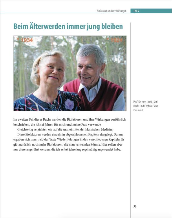 Produktbild: Biofaktoren f&uuml;r gesundes Altern