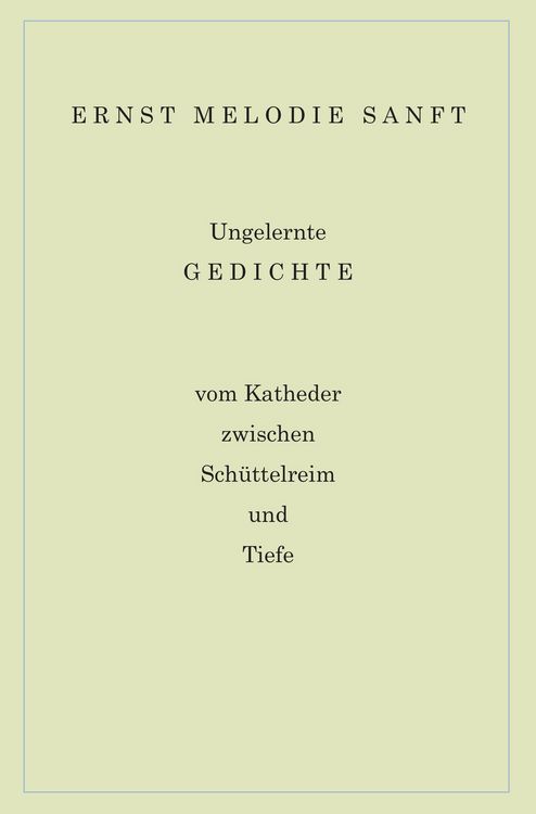 Produktbild: Ungelernte Gedichte
