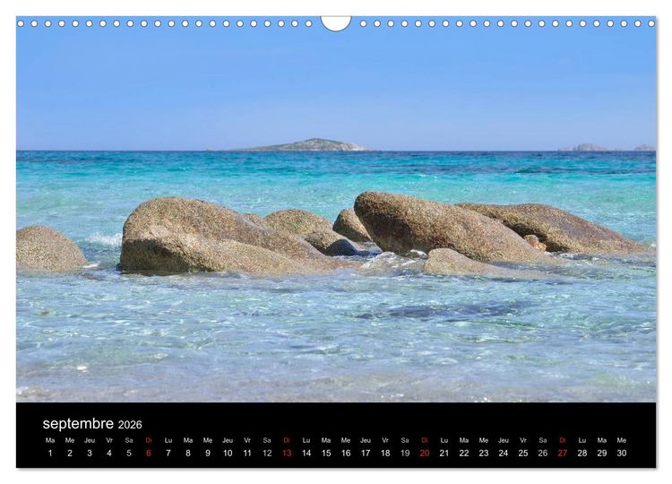 Produktbild: La Corse Ile de Beaut&eacute; (Calendrier mural 2026 DIN A3 vertical), CALVENDO calendrier mensuel