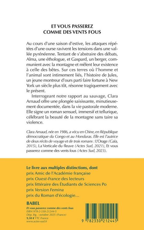 Produktbild: Et vous passerez comme des vents fous