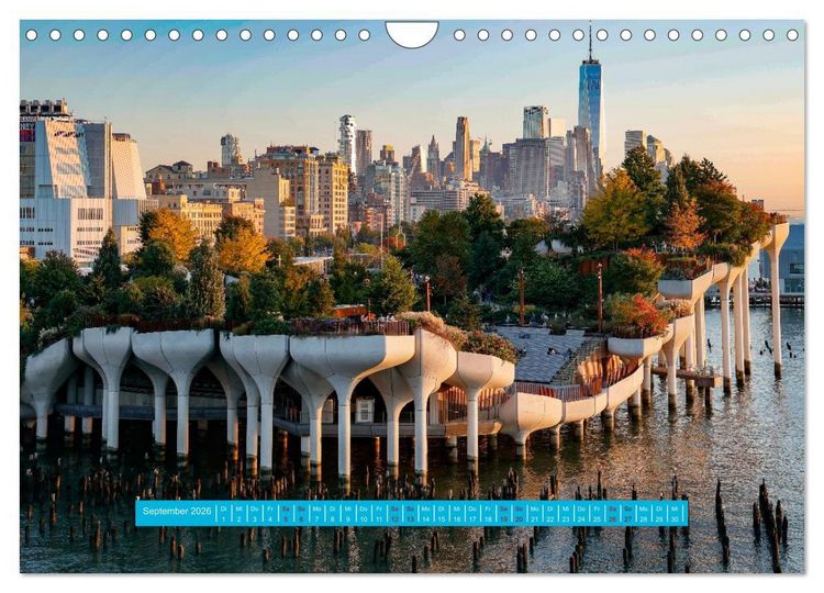 Produktbild: Sechs Tage New York (Wandkalender 2026 DIN A4 quer), CALVENDO Monatskalender