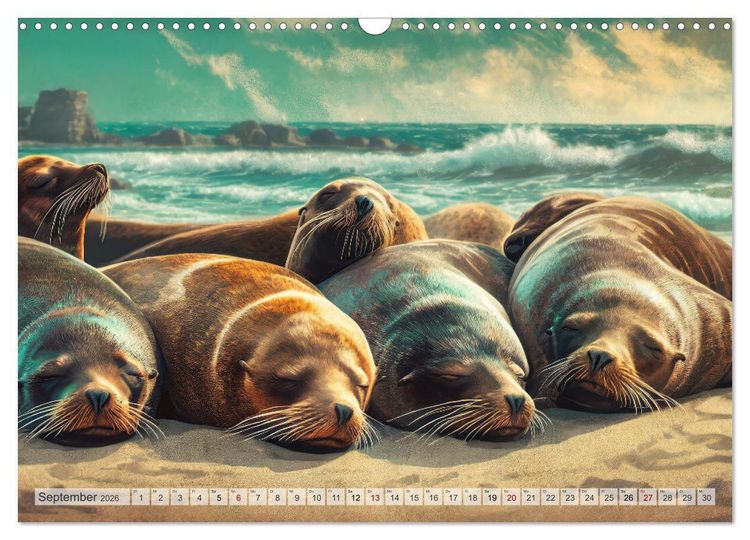Produktbild: Nope - Heute Nicht (Wandkalender 2026 DIN A3 quer), CALVENDO Monatskalender