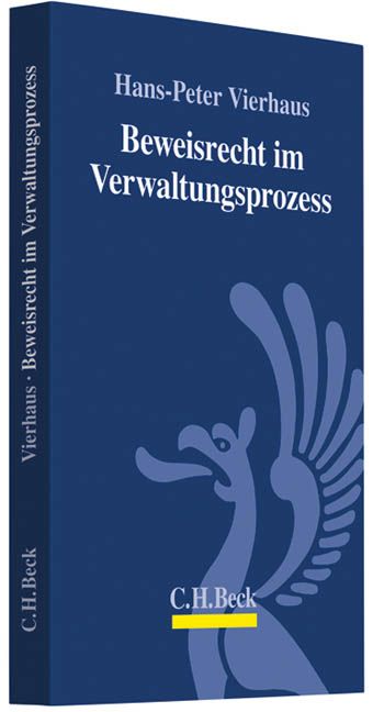 Produktbild: Beweisrecht im Verwaltungsprozess