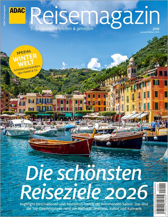 Produktbild: ADAC Reisemagazin mit Titelthema Sch&ouml;nste Reiseziele 2026