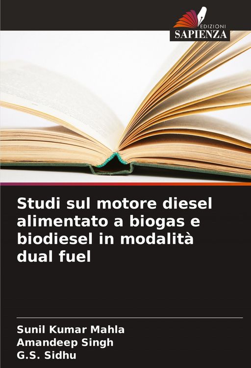 Produktbild: Studi sul motore diesel alimentato a biogas e biodiesel in modalit&agrave; dual fuel