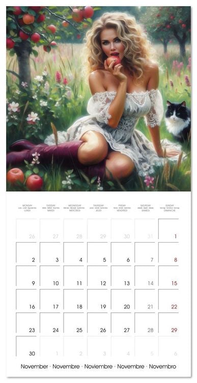 Produktbild: SENSUAL HARVEST (Wall Calendar 2026 12 &times; 12 Inch) CALVENDO 12 Month Wall Calendar
