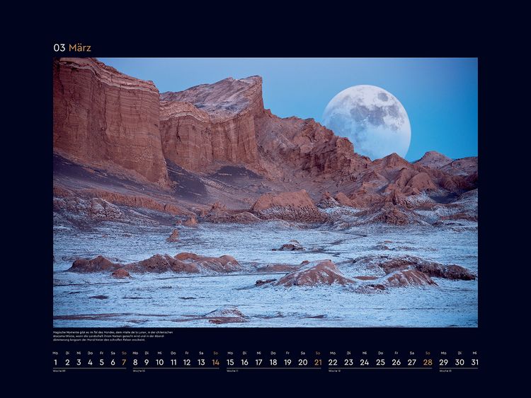 Produktbild: Magie der Berge - KUNTH Wandkalender 2027