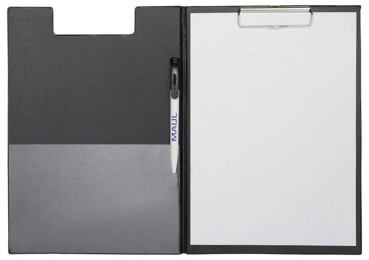Produktbild: Maul Klemmbrettmappe 2337190 Schwarz (B x H x T) 22.8 x 1.3 x 32cm