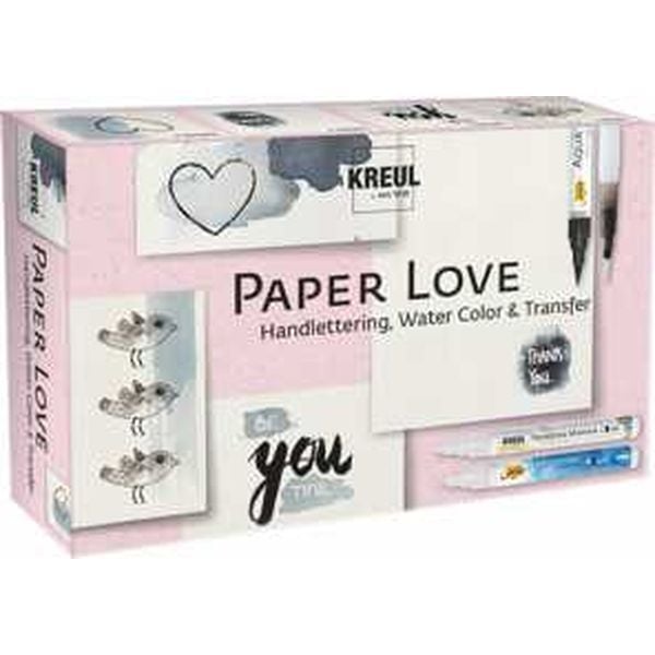 Produktbild: KREUL Handlettering Set Paper Love 7 Teile
