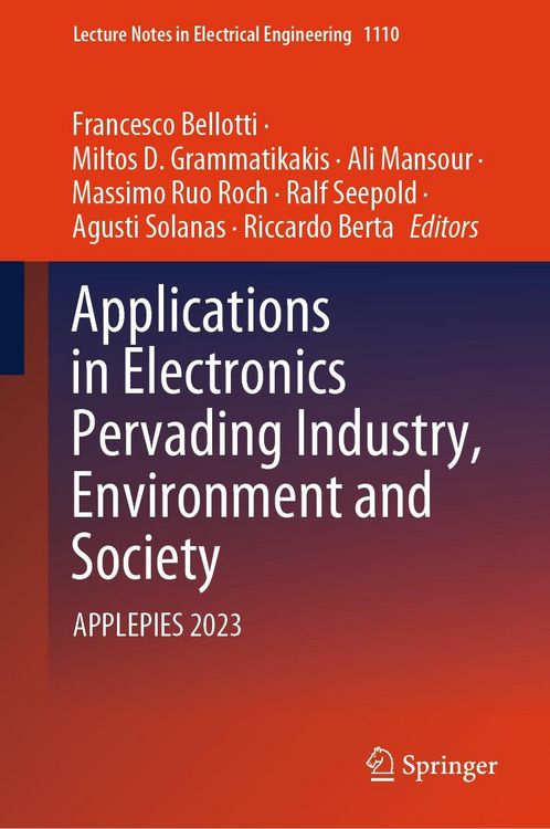 Produktbild: Applications in Electronics Pervading Industry, Environment and Society