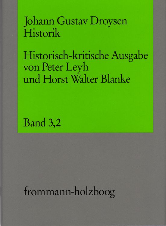 Produktbild: Johann Gustav Droysen: Historik / Band 3,2
