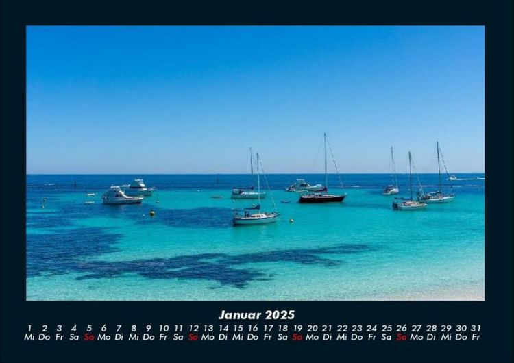 Produktbild: Schiffe 2025 Fotokalender DIN A4