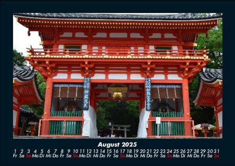 Produktbild: Tempel 2025 Fotokalender DIN A5
