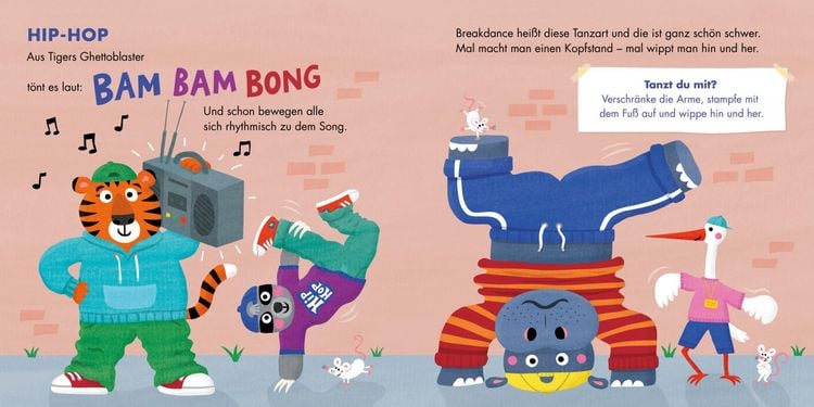 Produktbild: H&ouml;r mal (Soundbuch): Musik zum Tanzen und Toben