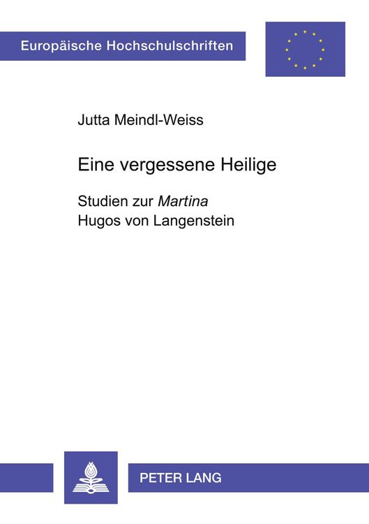Produktbild: Eine vergessene Heilige