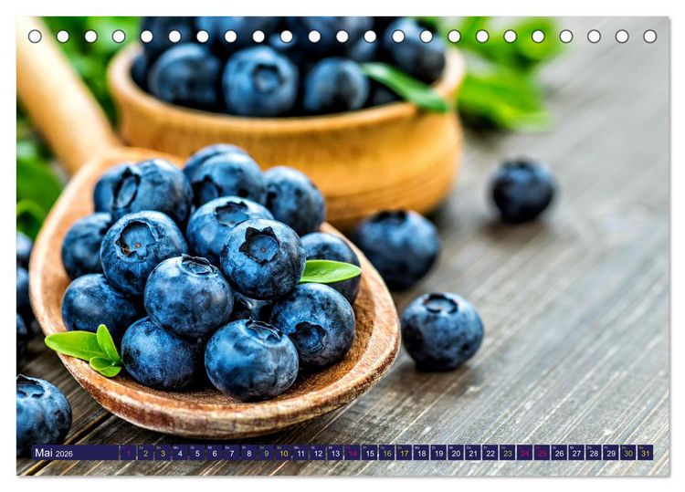 Produktbild: Super Food - Lebensmittel (Tischkalender 2026 DIN A5 quer), CALVENDO Monatskalender
