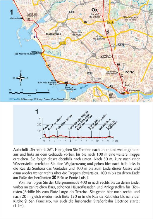 Produktbild: Portugal Spanien: Jakobsweg Caminho Portugu&ecirc;s von Porto nach Santiago und Finist